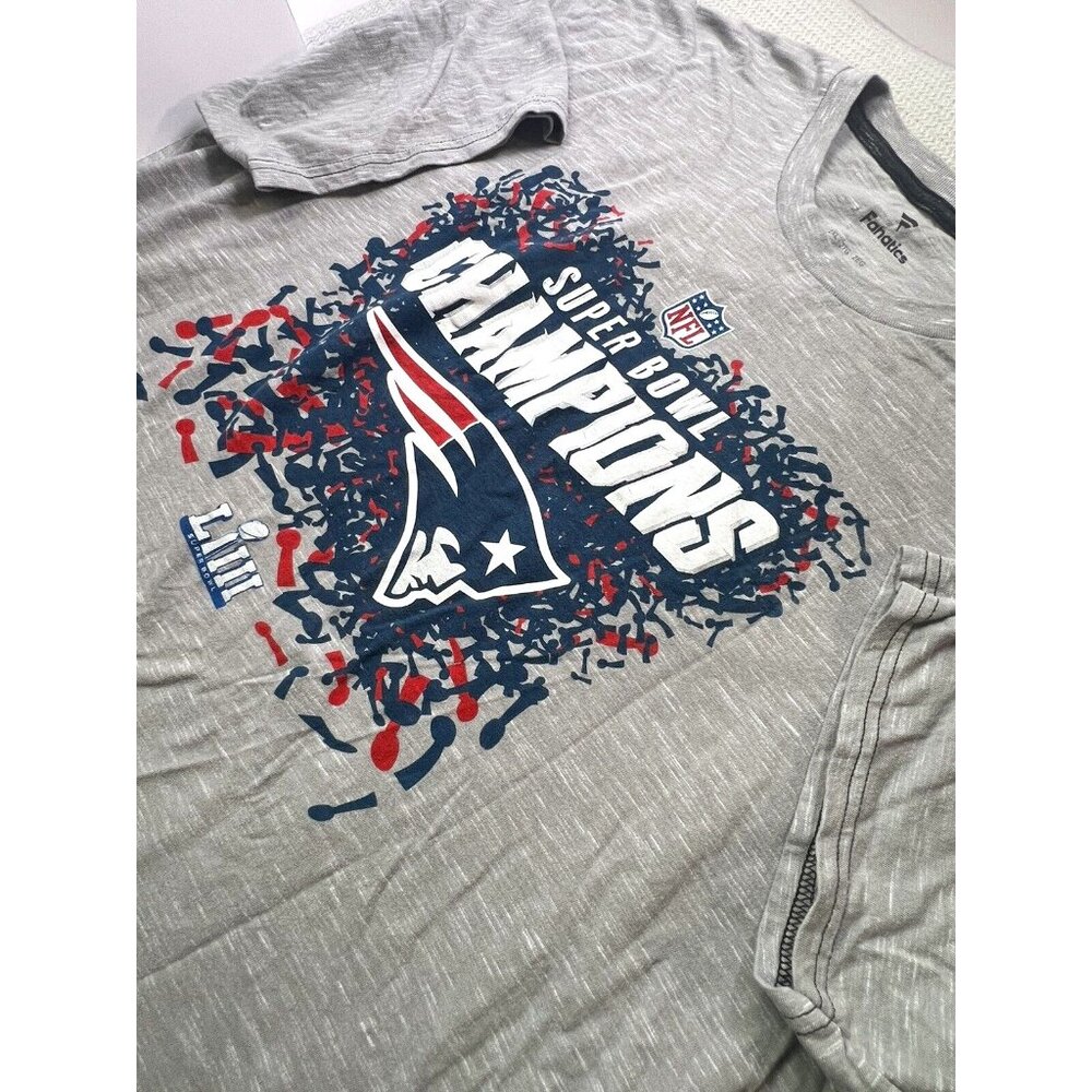 New England PATRIOTS NFL‎ Super Bowl LIII Champions Locker Room T-Shirt